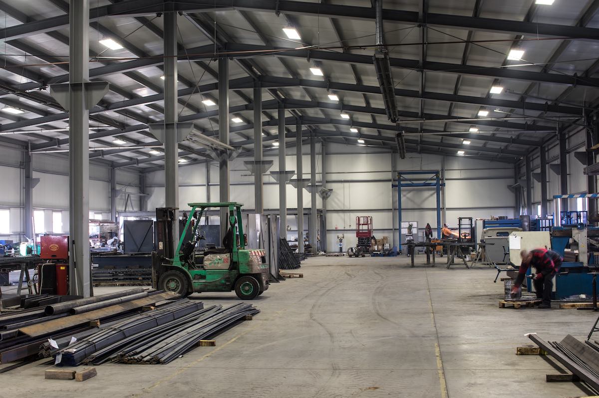 Több mint 5000 m² munkaterület